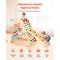 4-in-1 Wooden Indoor Jungle Gym for Kids with Slide, Climbing Rock, Ladder & Gym Rings
